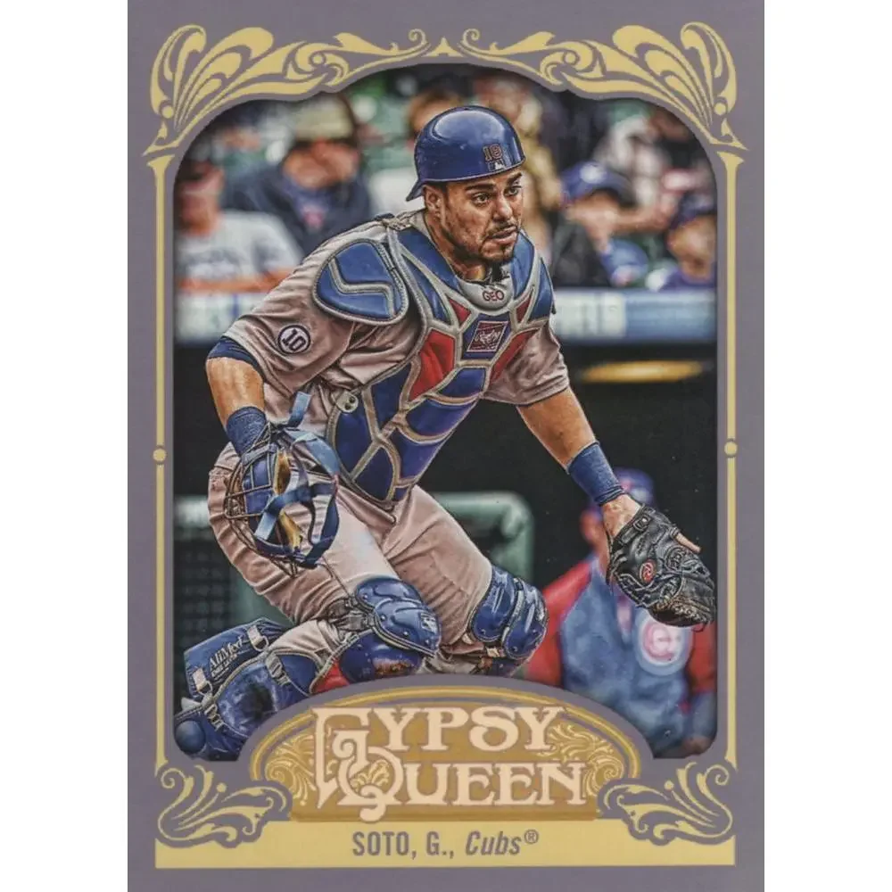 2012 Topps Gypsy Queen Geovany Soto # 123 Chicago Cubs